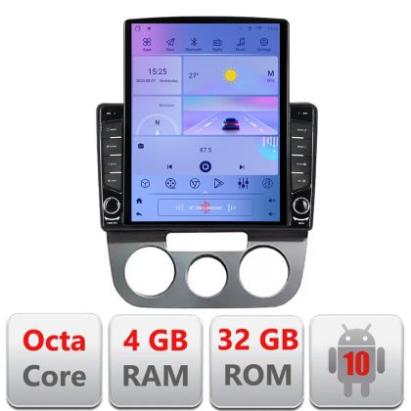 Navigatie VW Golf 5 2004-2010 clima manuala Android radio gps internet Lenovo Octa Core 4+64 LTE KIT-golf5-manual+EDT-E709 CarStore Technology