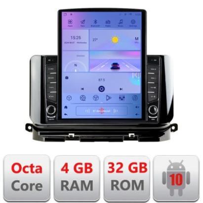 Navigatie Skoda Octavia 4 2020-2024 Android radio gps internet Octa Core 4+64 LTE KIT-octavia4+EDT-E710 CarStore Technology