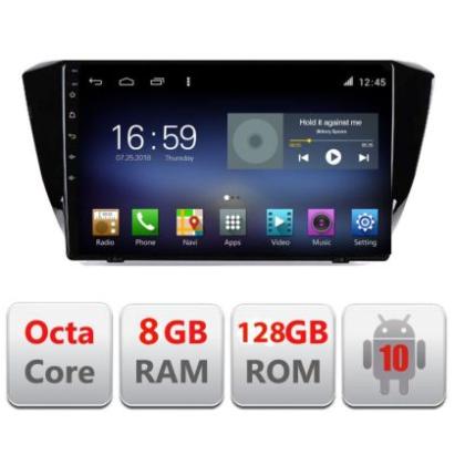 Navigatie Skoda Superb 3 2015- F-932 Octa Core cu Android Radio Bluetooth Internet GPS WIFI DSP 8+128GB 4G CarStore Technology
