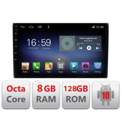 Navigatie Audi A4 B6 F-050 Octa Core cu Android Radio Bluetooth Internet GPS WIFI DSP 8+128GB 4G v1 CarStore Technology