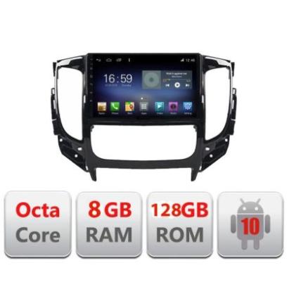Navigatie Mitsubishi L200 2014-2020 F-1094 Octa Core cu Android Radio Bluetooth Internet GPS WIFI DSP 8+128GB 4G v1 CarStore Technology