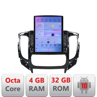 Navigatie Mitsubishi L200 2014-2020 G-1094 ecran tip TESLA 9.7" cu Android Radio Bluetooth Internet GPS WIFI 4+32GB DS v1 CarStore Technology