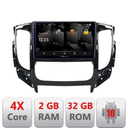 Navigatie Mitsubishi L200 2014-2020 5230-1094 Android Ecran 720P Quad Core 2+32 carplay android auto v1 CarStore Technology