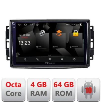 Navigatie Chrysler Jeep 5510-202 Android Octa Core 720p 4+64 DSP 360 camera carplay android auto v1 CarStore Technology