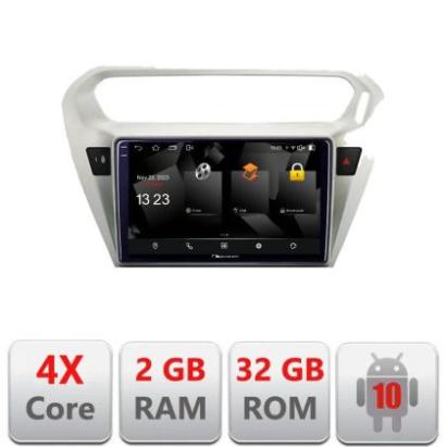 Navigatie Peugeot 301 Citroen C-Elisee 5230-301 Android Ecran 720P Quad Core 2+32 carplay android auto v1 CarStore Technology