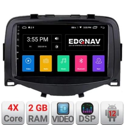 Navigatie Toyota Aygo Peugeot 108 Citroen C1 2016 - 2020 7" Quadcore, 2Gb Ram, 32Gb Rom, Bluetooth EDT-E200 v2 CarStore Technology