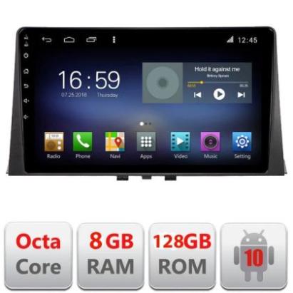 Navigatie Citroen Berlingo 2019-2021 F-berlingo18 Octa Core cu Android Radio Bluetooth Internet GPS WIFI DSP 8+128GB 4G v1 CarStore Technology