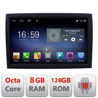 Navigatie Fiat ducato 2006- F-ducato Octa Core cu Android Radio Bluetooth Internet GPS WIFI DSP 8+128GB 4G v2 CarStore Technology