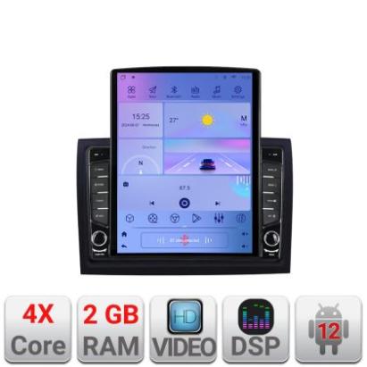 Navigatie Fiat ducato 2006- K-ducato ecran tip TESLA 9.7" cu Android Radio Bluetooth Internet GPS WIFI 2+32 DSP Quad C v1 CarStore Technology