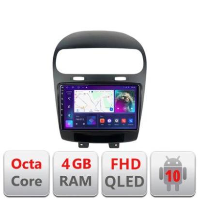 Navigatie Fiat Freemont Dodge Journey 2012-2019 Android Ecran QLED octa core 4+64 carplay android auto KIT-freemont+EDT-E309V3 v1 CarStore Technology