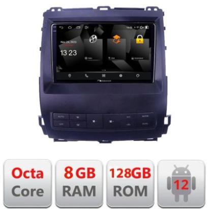 Navigatie Toyota Prado J120 2002-2009 5960Pro- j120 Android Octa Core Qualcomm 2K Qled 8+128 DTS DSP 360 4G Optical v1 CarStore Technology