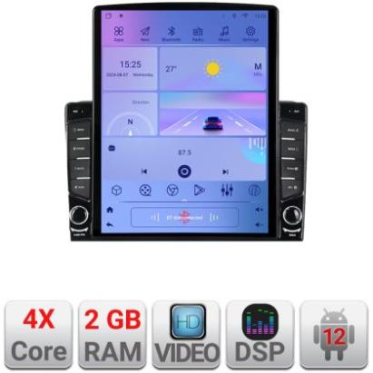 Navigatie Opel Movano Renault Master 2020- ecran tip TESLA 9.7" cu Android Radio Bluetooth Internet GPS WIFI 2+32 DSP v2 CarStore Technology