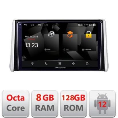 Navigatie Toyota RAV4 2018 Android Octa Core Qualcomm 2K Qled 8+128 DTS DSP 360 4G Optical v1 CarStore Technology
