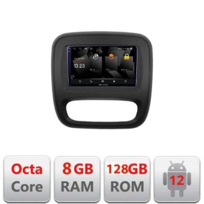 Navigatie Renault Trafic 2014-2017 5960Pro-rt09 Android Octa Core Qualcomm 2K Qled 8+128 DTS DSP 360 4G Optical v2 CarStore Technology