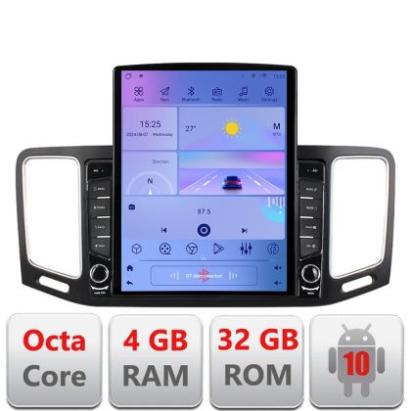 Navigatie VW Sharan 2011-2020 G-SHARAN ecran tip TESLA 9.7" cu Android Radio Bluetooth Internet GPS WIFI 4+32GB DSP 4G v1 CarStore Technology
