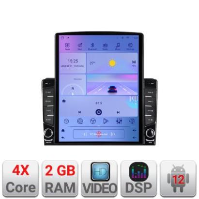 Navigatie Toyota Android radio gps internet quad core 2+32 ecran vertical 9.7" Kit-toyota-universal+EDT-E708 v1 CarStore Technology