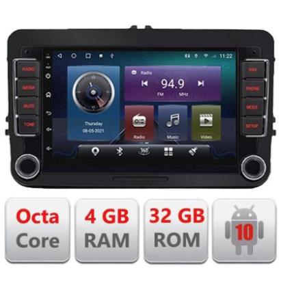 Navigatie VW Skoda Seat Ecran 7" 4+32GB 8Core Android radio gps Internet wifi 4G Carplay kit-vw-univers v1 CarStore Technology