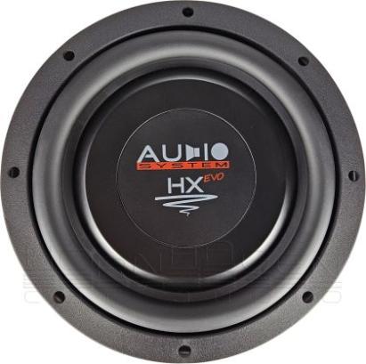 Subwoofer pasiv fara incinta Audio System HX 10 FLAT EVO, 300 watts, 2x2 ohm, 250mm, 10", flat, high end CarStore Technology