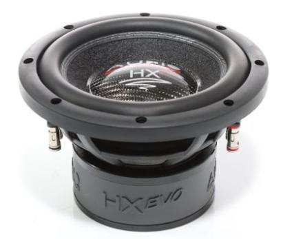 Subwoofer pasiv fara incinta Audio System HX 08 EVO, 300 watts, 2x2 ohm, 200mm, 8", high end CarStore Technology