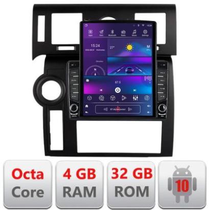 Navigatie Hummer H2 2002-2008 Octa Core ecran tip TESLA 9.7" cu Android Radio Bluetooth Internet GPS WIFI 4+32GB DSP 4G CarStore Technology