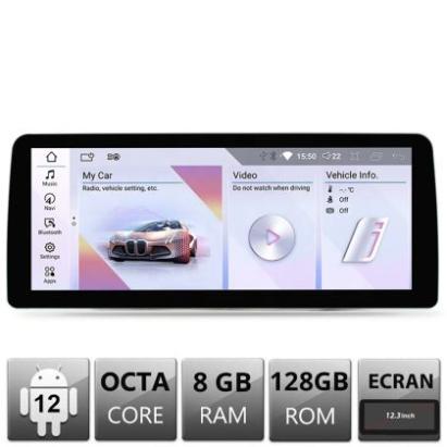 Navigatie dedicata Edotec BMW Z4 E89 masini cu unitate CIC Android ecran 12.3" 8+128 4G BT CarStore Technology