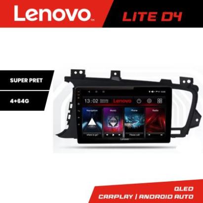 Navigatie Kia Optima 2011-2013 Lenovo Kit-091 4+64 GB Android Waze USB Navigatie Internet Youtube Radio CarStore Technology