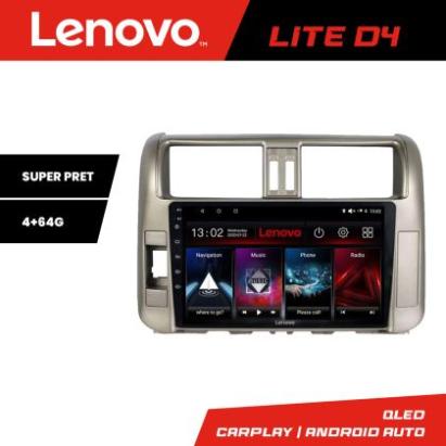 Navigatie Toyota Prado 2010-2013 Lenovo Kit-347 4+64 GB Android Waze USB Navigatie Internet Youtube Radio CarStore Technology