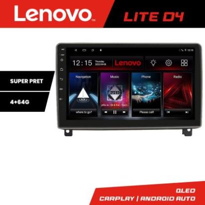 Navigatie Peugeot 407 2004-2011 4+64 GB Quad Core Android Waze USB Navigatie Internet Youtube Radio Lenovo CarStore Technology
