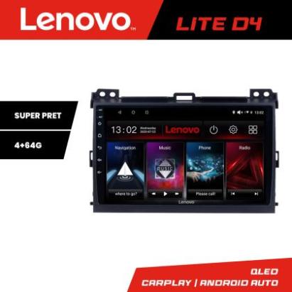 Navigatie Toyota Prado 2007- Lenovo Kit-456 4+64 GB Android Waze USB Navigatie Internet Youtube Radio CarStore Technology