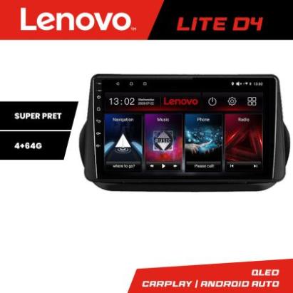 Navigatie Peugeot Bipper, Citroen Nemo, Fiat Qubo 2008-2017 Android radio gps internet 4+64 Lenovo v1 CarStore Technology