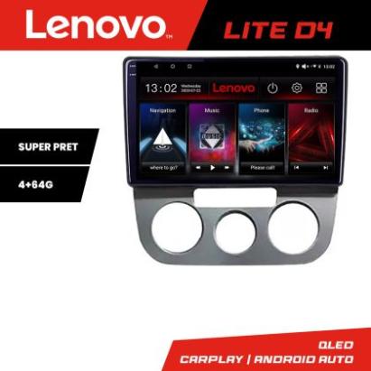 Navigatie VW Golf 5 2004-2010 clima manuala Android radio gps internet 4+64 Lenovo CarStore Technology