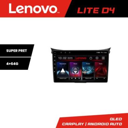 Navigatie Hyundai I30 2011-2016 4+64 GB Android Waze USB Navigatie Internet Youtube Radio Lenovo CarStore Technology