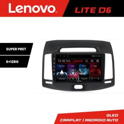 Navigatie Hyundai Elantra 2007-2011 Lenovo Kit-2009 8 core 6+128 GB Android Waze USB Navigatie Internet Youtube Radio CarStore Technology