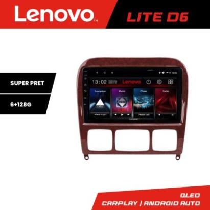 Navigatie Mercedes Clasa S 1998-2005 Lenovo Kit-220 8 core 6+128 GB Android Waze USB Navigatie Internet Youtube Radio CarStore Technology