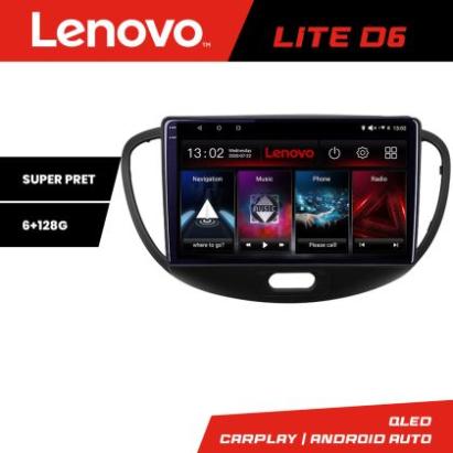 Navigatie Hyundai I10 2007-2013 Android radio gps internet 8 core 6+128 Lenovo CarStore Technology