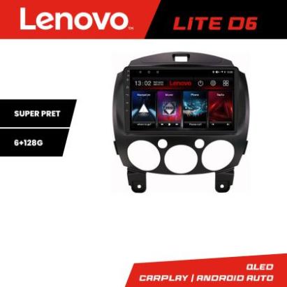 Navigatie Mazda 2 2007-2013 Android radio gps internet 8 core 6+128 Lenovo CarStore Technology