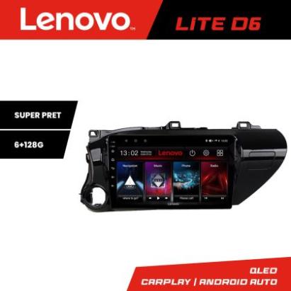 Navigatie Toyota Hilux 2016- Lenovo Kit-TY59 8 core 6+128 GB Android Waze USB Navigatie Internet Youtube Radio CarStore Technology