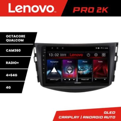 Navigatie Toyota RAV4 Lenovo Kit-018 8 core QLED 2K 4+64 360 Android Waze USB Navigatie Internet Youtube Radio CarStore Technology