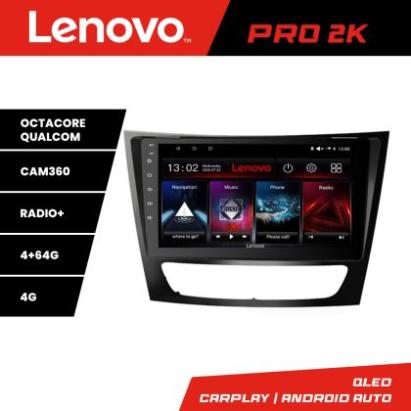 Navigatie Mercedes W211 W219 Lenovo Kit-090 8 core QLED 2K 4+64 360 Android Waze USB Navigatie Internet Youtube Radio CarStore Technology