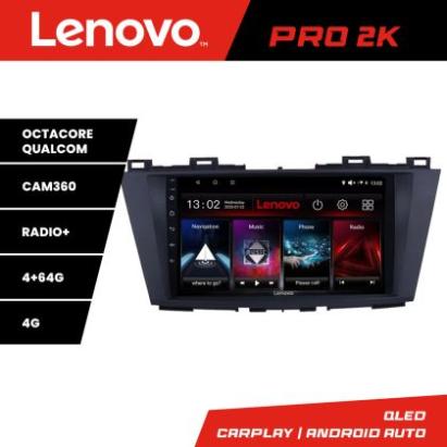 Navigatie Mazda 5 2010-2017 Lenovo Kit-117 8 core QLED 2K 4+64 360 Android Waze USB Navigatie Internet Youtube Radio CarStore Technology