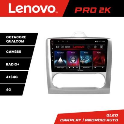 Navigatie Ford Focus 2 Automat Lenovo Kit-140-automatic 8 core QLED 2K 4+64 360 Android Waze USB Navigatie Internet Youtube Radio CarStore Technology