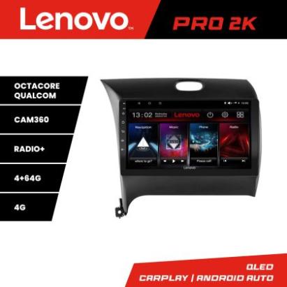 Navigatie Kia Cerato 2013-2017 Lenovo Kit-1562 8 core QLED 2K 4+64 360 Android Waze USB Navigatie Internet Youtube Radio CarStore Technology
