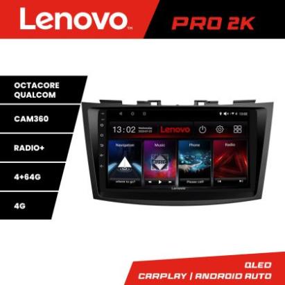 Navigatie Suzuki Swift 2010-2017 Lenovo Kit-179 8 core QLED 2K 4+64 360 Android Waze USB Navigatie Internet Youtube Radio CarStore Technology