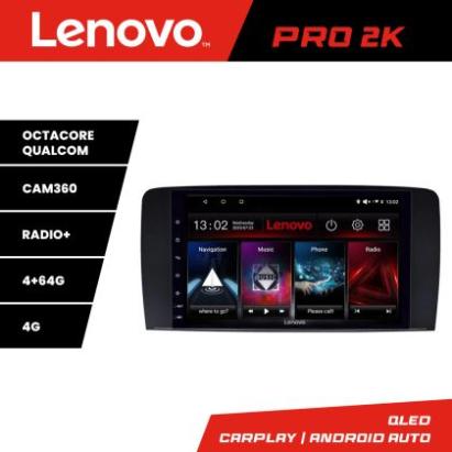 Navigatie Mercedes Clasa R Lenovo Kit-215 8 core QLED 2K 4+64 360 Android Waze USB Navigatie Internet Youtube Radio CarStore Technology