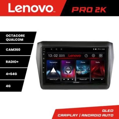 Navigatie Suzuki Swift 2017- Lenovo Kit-2179 8 core QLED 2K 4+64 360 Android Waze USB Navigatie Internet Youtube Radio CarStore Technology