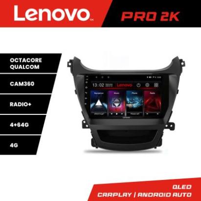 Navigatie Hyundai Elantra 2013-2015 Lenovo Kit-359 8 core QLED 2K 4+64 360 Android Waze USB Navigatie Internet Youtube Radio CarStore Technology