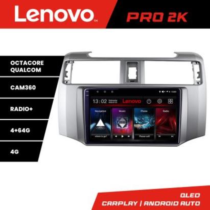 Navigatie Toyota 4runner 2009-2019 Android radio gps internet 8 core QLED 2K 4+64 360 Lenovo CarStore Technology
