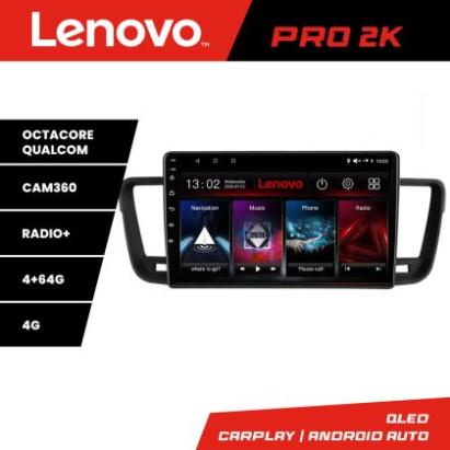 Navigatie Peugeot 508 Lenovo Kit-5637 8 core QLED 2K 4+64 360 Android Waze USB Navigatie Internet Youtube Radio CarStore Technology