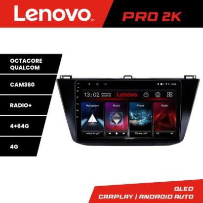 Navigatie VW Tiguan 2016- Lenovo Kit-5883 8 core QLED 2K 4+64 360 Android Waze USB Navigatie Internet Youtube Radio CarStore Technology