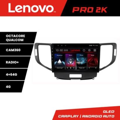 Navigatie Honda Accord 2008-2012 Lenovo Kit-8951 8 core QLED 2K 4+64 360 Android Waze USB Navigatie Internet Youtube Radio CarStore Technology